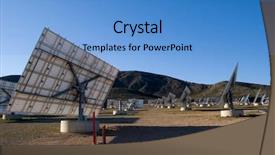  Presentation with solar power plant - Slides having spain back view detail background and a teal colored foreground