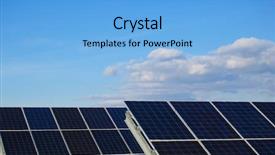  Presentation with solar power - Cool new PPT theme with  backdrop and a  colored foreground
