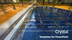  Presentation with solar energy - Amazing theme having solar powered tuc tuc driving backdrop and a  colored foreground