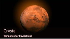  Presentation with planet mars - Beautiful theme featuring solar-system-mars-planet-near backdrop and a wine colored foreground