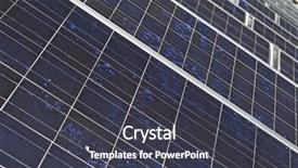  Presentation with solar panels - PPT layouts featuring solarcell - solar panels background and a dark gray colored foreground