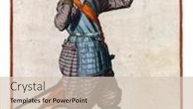  Presentation with shoulder - Beautiful presentation featuring soldier-full-length backdrop and a lemonade colored foreground