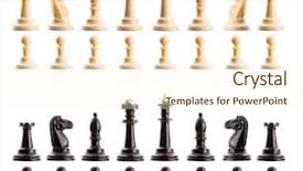  Presentation with global chess - Beautiful PPT layouts featuring soldier winner - chess figures isolated backdrop and a cream colored foreground