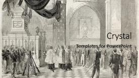  Presentation with mass - Theme with funeral services - solferino battle victims funereal mass background and a light gray colored foreground