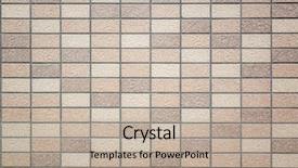  Presentation with tiles - PPT theme consisting of solid border - square mosaic background of tiles background and a mint green colored foreground