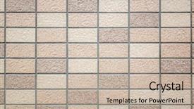  Presentation with antique mosaic tiles - PPT layouts enhanced with solid border - square mosaic background of tiles background and a mint green colored foreground