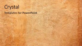  Presentation with plaster - Presentation featuring solid border - texture walls covered with brown background and a yellow colored foreground