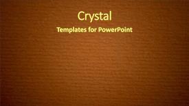  Presentation with yellow paper - Slide deck featuring solid colors - abstract yellow paper background background and a tawny brown colored foreground