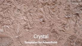  Presentation with rough - Audience pleasing PPT theme consisting of solid colors - background of rough stone wall backdrop and a coral colored foreground
