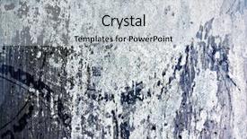  Presentation with solid colors - Slides featuring solid colors - grunge wall background and a light gray colored foreground