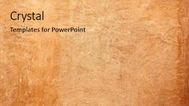  Presentation with arab - PPT layouts enhanced with solid colors - texture walls covered with brown background and a yellow colored foreground