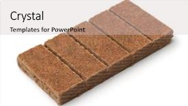  Presentation with block party - Colorful PPT theme enhanced with solid fire - block of kindling briquettes isolated backdrop and a soft green colored foreground