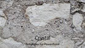  Presentation with german castle - PPT layouts consisting of solid foundation - large masonry close up old background and a light gray colored foreground