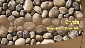  Presentation with foundation - Theme enhanced with solid foundation - wall stones background and a coral colored foreground