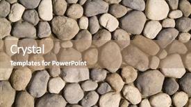  Presentation with foundation - Theme with solid foundation - wall stones background and a  colored foreground