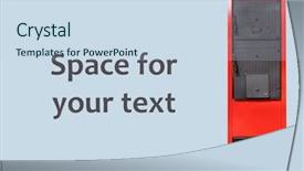  Presentation with energy savings - Audience pleasing slides consisting of solid fuel boiler with space backdrop and a sky blue colored foreground