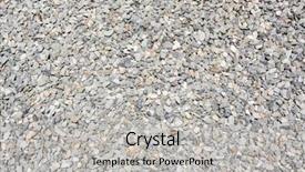  Presentation with good - Audience pleasing presentation theme consisting of solid geometry - stone wall exterior background backdrop and a  colored foreground