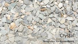  Presentation with marble tile texture stone wall - Presentation theme enhanced with solid geometry - stone wall exterior background background and a  colored foreground