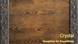  Presentation with medieval - Colorful PPT theme enhanced with solid templates - medieval old wooden door background backdrop and a tawny brown colored foreground