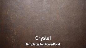  Presentation with metal - Amazing presentation design having solid templates - old textured metal background backdrop and a tawny brown colored foreground