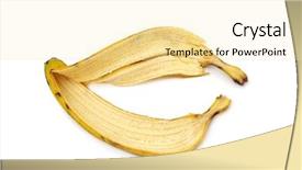  Presentation with solid waste - Colorful slides enhanced with solid waste - closeup of the skin backdrop and a blonde colored foreground