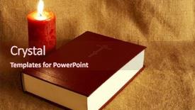  Presentation with solomon - Beautiful PPT theme featuring solomon - bible in the textile background backdrop and a tawny brown colored foreground