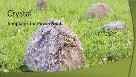  Presentation with stones - Theme consisting of solstice - stones of midsummer holiday background and a  colored foreground