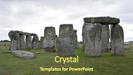  Presentation with stonehenge - Amazing slide deck having solstice - view of the ancient stonehenge backdrop and a tawny brown colored foreground