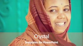  Presentation with muslim - Amazing PPT layouts having poor black race - african muslim girl backdrop and a  colored foreground
