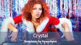  Presentation with disco - Cool new PPT theme with some christmas cheer disco lights backdrop and a ocean colored foreground