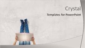  Presentation with relaxation - Cool new slides with some minutes of relaxation backdrop and a light gray colored foreground