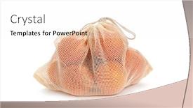  Presentation with bulk - Theme enhanced with some-oranges-in-a-textile background and a white colored foreground