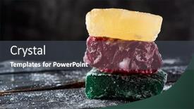  Presentation with dark colon cancer - Amazing theme having some-pieces-of-candied-pumpkin backdrop and a dark gray colored foreground