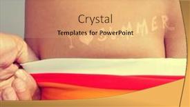  Presentation with beach rainbow - 