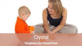  Presentation with maroon - PPT theme consisting of son play with an orange background and a  colored foreground