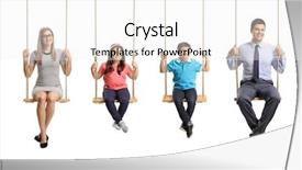  Presentation with illustration of a camera lens - PPT theme having portrait of a mother father background and a white colored foreground