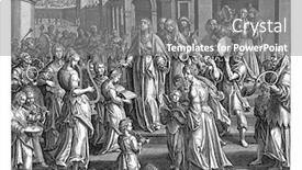  Presentation with sing - Audience pleasing presentation design consisting of song-of-praise-to-judit backdrop and a gray colored foreground