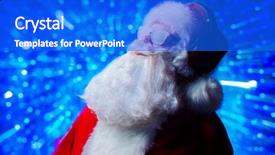  Presentation with christmas music - Amazing slide set having songs and music disco lights backdrop and a  colored foreground