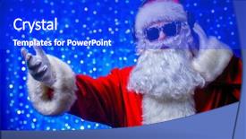  Presentation with music rock roll - Slides enhanced with songs and music disco lights background and a  colored foreground