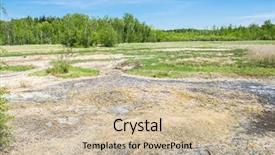  Presentation with volcanoes - Audience pleasing slides consisting of soos is a post-volcanic conservation area in the north czech republic near frantiskovy lazne in this reserve bog is combined with moffetes mud volcanoes and hot springs backdrop and a soft green colored foreground