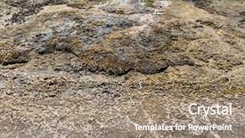  Presentation with volcanoes - Slides featuring soos is a post-volcanic conservation area in the north czech republic near frantiskovy lazne in this reserve bog is combined with moffetes mud volcanoes and hot springs background and a coral colored foreground