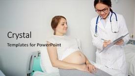  Presentation with soothing - Presentation design enhanced with soothing her before delivery background and a lemonade colored foreground