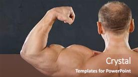  Presentation with neck bones - Cool new PPT theme with 2015 ferrari f12 berlinetta sports backdrop and a tawny brown colored foreground.