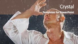  Presentation with closed - Beautiful PPT theme featuring 2015 ford focus rs car backdrop and a dark gray colored foreground.