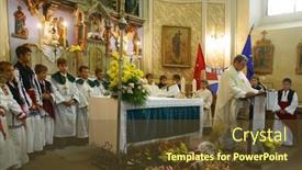  Presentation with mass - Audience pleasing presentation consisting of sopje-croatia-november-24-2014 backdrop and a tawny brown colored foreground