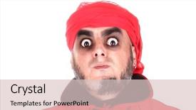  Presentation with spooky - Cool new slide deck with sorcerer is doing hypnosis backdrop and a  colored foreground