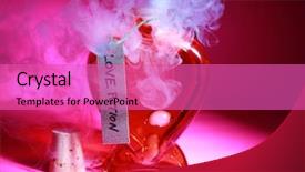  Presentation with brewed - Beautiful presentation featuring sorceress fortune teller witch match backdrop and a coral colored foreground