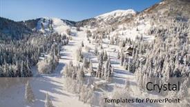  Presentation with skin care ethnic people - Colorful slides enhanced with soriska planina ski resort slovenia backdrop and a light gray colored foreground