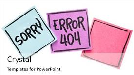  Presentation with black ink - Audience pleasing PPT layouts consisting of sorry error 404 - web page backdrop and a white colored foreground