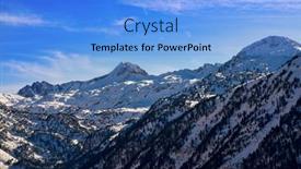  Presentation with port - Presentation enhanced with sort-in-bonaigua-port-lerida background and a light blue colored foreground